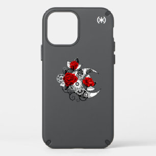 Mechanical Crescent with Red Roses Speck iPhone 12 Pro Case