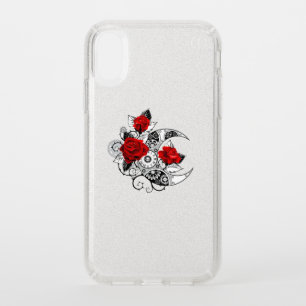 Mechanical Crescent with Red Roses Speck iPhone XR Case