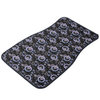 Mechanical Design Gears Car Floor Mat