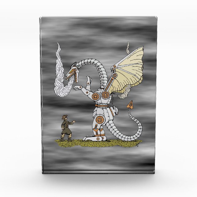 Mechanical Dragon Photo Block (Front)