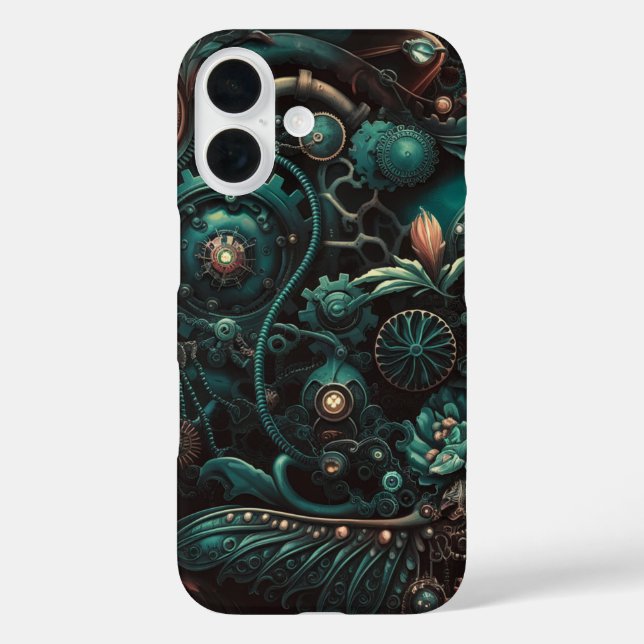 Mechanical Dreams Steampunk Elegance in Motion Case-Mate iPhone Case (Back)