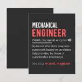 Mechanical ENGINEER (Front/Back)