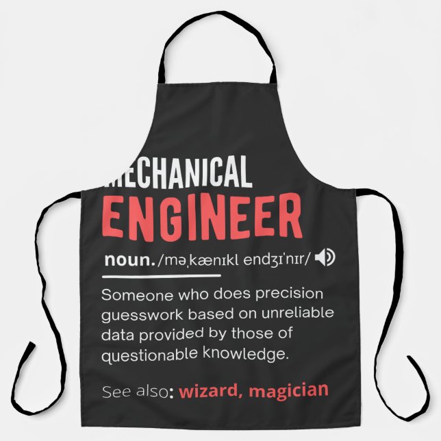 Mechanical ENGINEER Apron (Front)