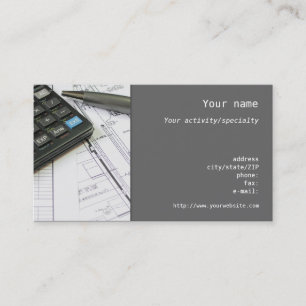 "Mechanical Engineer" business card