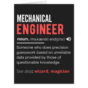 Mechanical ENGINEER Card