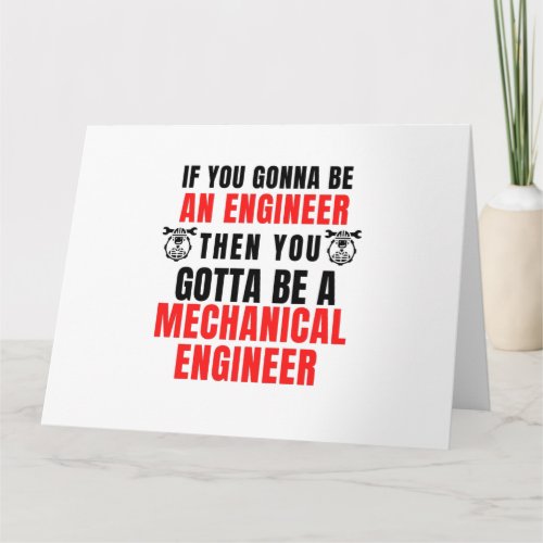 MECHANICAL ENGINEER CARD