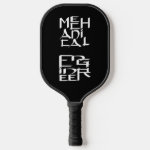 Mechanical Engineer Character Pickle Ball Paddles