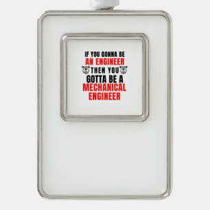 MECHANICAL ENGINEER CHRISTMAS ORNAMENT