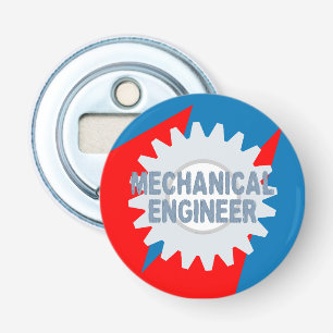 Mechanical Engineer Color Block Bottle Opener