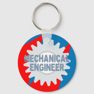 Mechanical Engineer Color Block Keychain