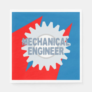 Mechanical Engineer Color Block Napkins