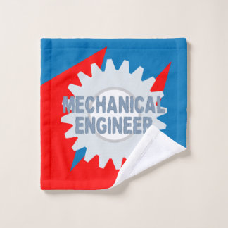 Mechanical Engineer Color Block Wash Cloth