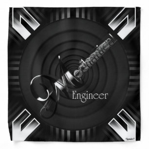 Mechanical Engineer Deco Flare Bandana