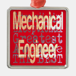 Mechanical Engineer Extraordinaire Metal Ornament