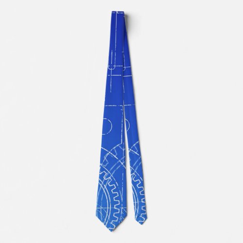Mechanical Engineer Fathers Day Tie
