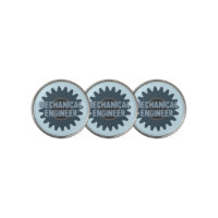 Mechanical Engineer Gear Blue Gray