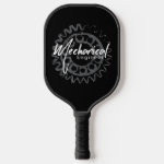 Mechanical Engineer Gear Sketch Pickle Ball Paddles