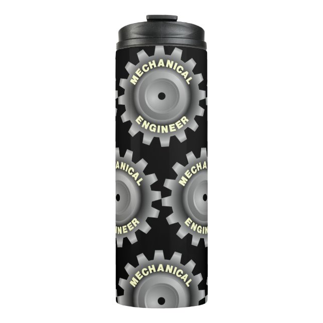 Mechanical Engineer Gear Thermal Tumbler (Front)