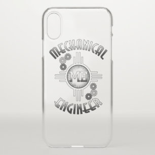 Mechanical Engineer Gears iPhone X Case