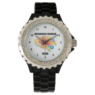 Mechanical Engineer Inside (Gears Brain) Watch