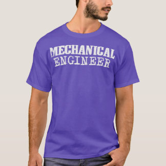 Mechanical Engineer Mechanic Cars Mechatronics T-Shirt
