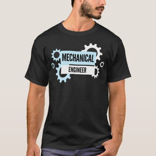 Mechanical Engineer Pinion Wizard Graduation Skill T_Shirt