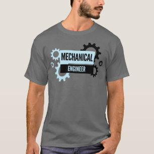 Mechanical Engineer Pinion Wizard Graduation Skill T-Shirt