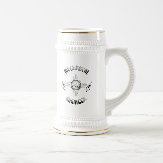 Mechanical Engineer Retro Beer Stein (Right)