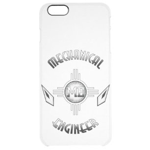 Mechanical Engineer Retro Clear iPhone 6 Plus Case