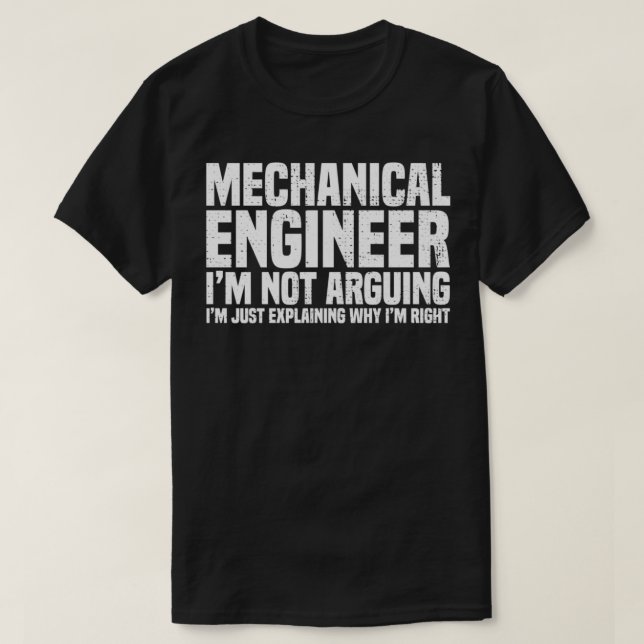 Mechanical Engineer Student Engineering Gifts Gear T-Shirt (Design Front)