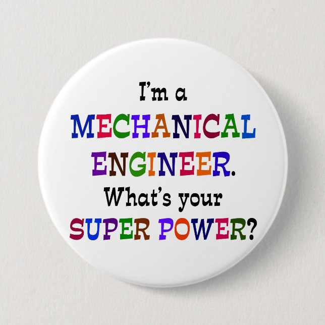 Mechanical Engineer, Super Power Button (Front)