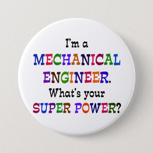 Mechanical Engineer Super Power Button