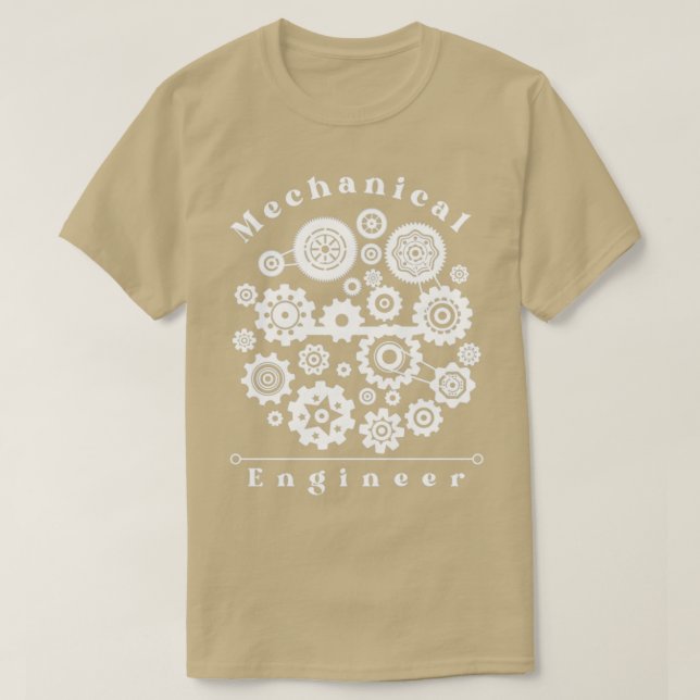Mechanical Engineer T-Shirt (Design Front)
