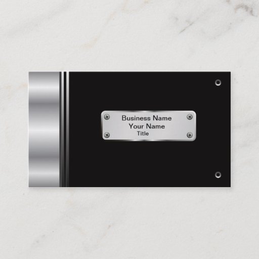 Customizable Mechanical Engineering Business Card