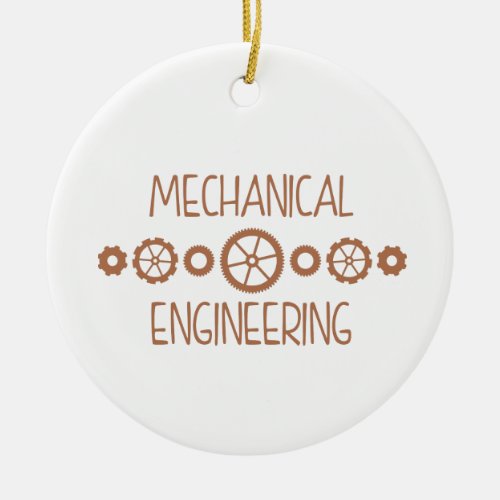 Mechanical Engineering Ceramic Ornament