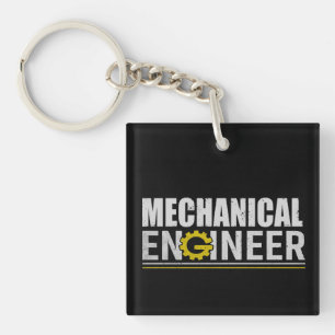 Mechanical Engineering Funny Engineer Keychain