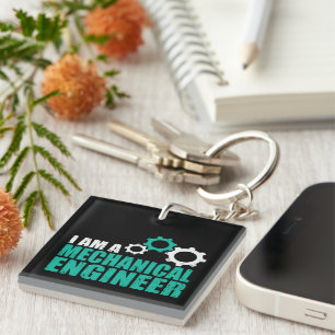 Mechanical Engineering Funny Engineer Keychain