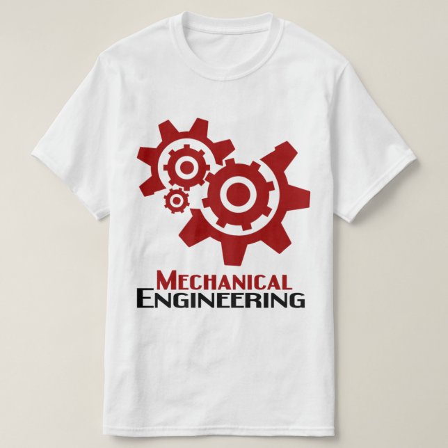 Mechanical engineering Mechanics Aerospace Enginee T-Shirt (Design Front)