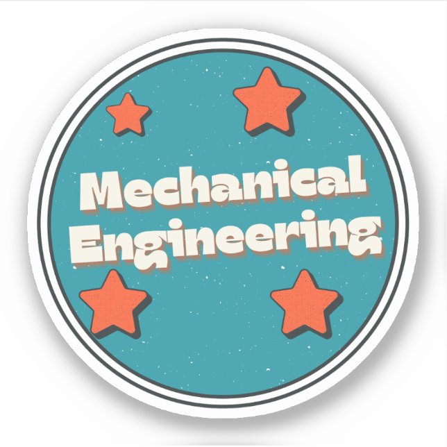 Mechanical Engineering Sticker (Front)