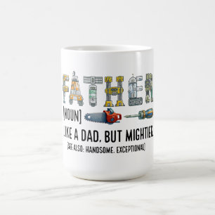 Mechanical Fatherhood: Built to Last Coffee Mug
