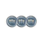 Mechanical Flowers Golf Ball Markers