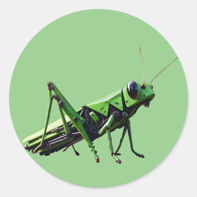 Mechanical Grasshopper Sticker (Front)