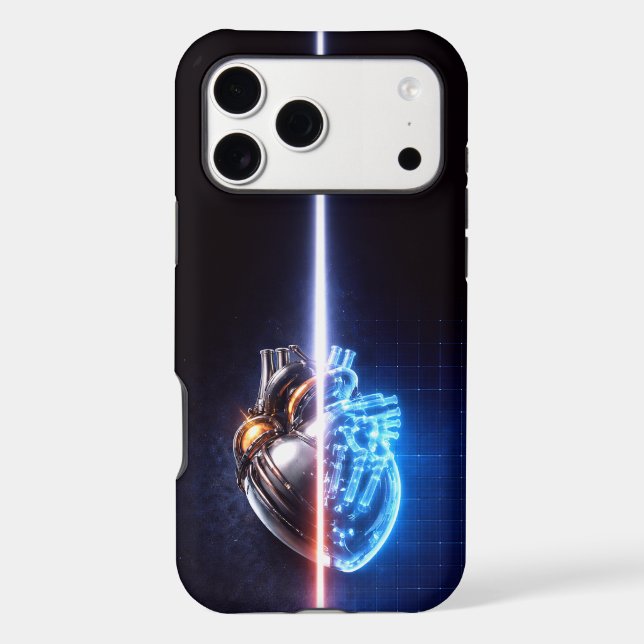 Mechanical Heart Blueprint Case-Mate iPhone Case (Back)