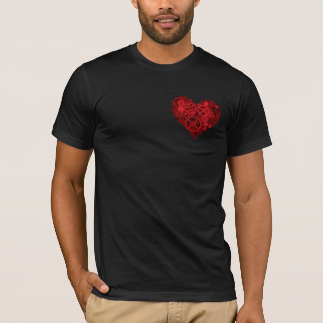 mechanical heart tshirt (Front)