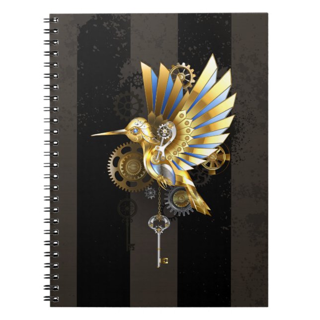 Mechanical Hummingbird Notebook (Front)