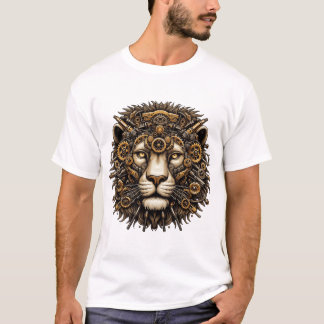 mechanical lion head T-Shirt