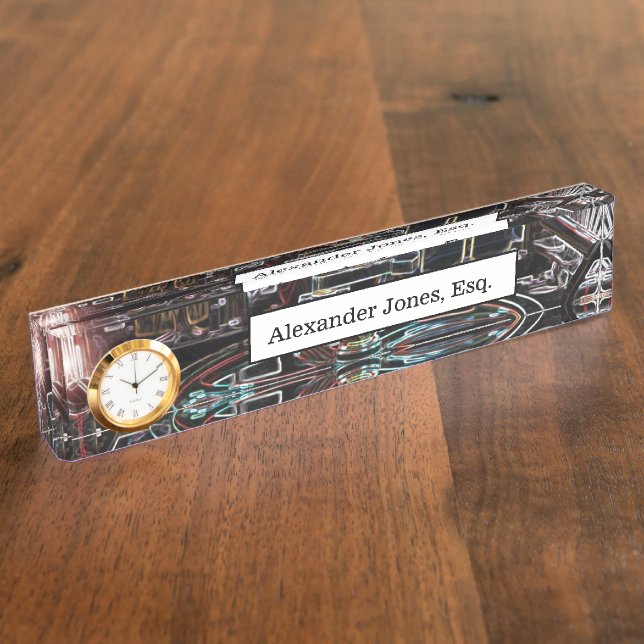 Mechanical Motion Nameplate (Side)