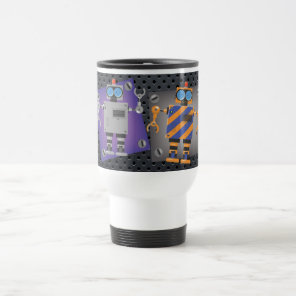Mechanical Robot Cartoon Travel Mug