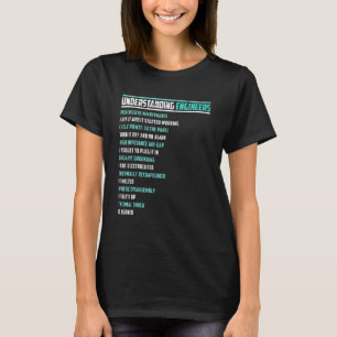 Mechanical Sarcastic Engineering Fun Understanding T-Shirt