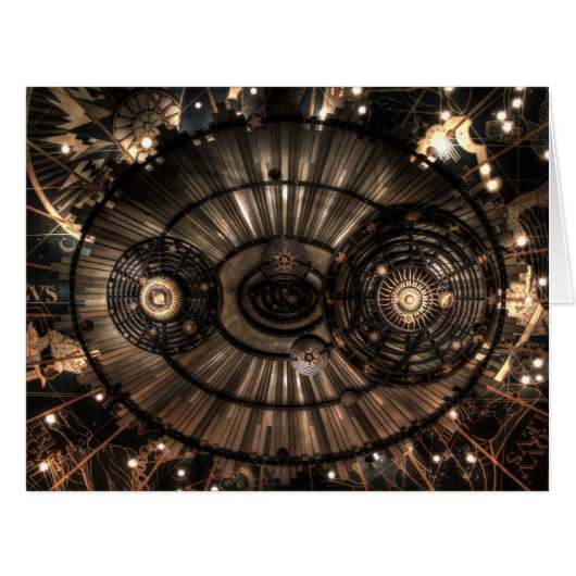 Mechanical Steampunk Zodiac Constellations (Front Horizontal)